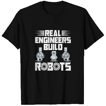 Discover Robot Builder Coding Robot Collector Robotics Engineer T-Shirts