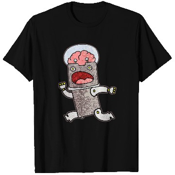 Discover vintages Funny Robot Brain Toy Robots Robotics Engineering T-Shirts