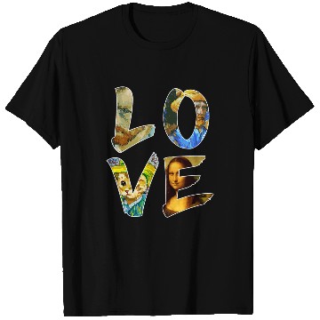 Discover LOVE Art Painting Lover T-Shirts