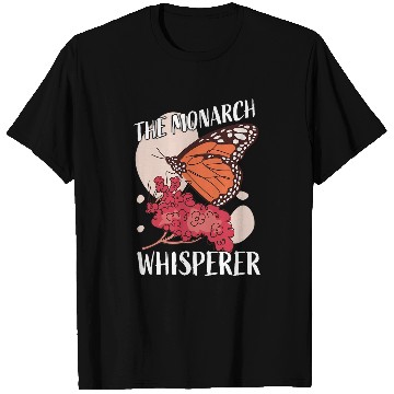 Discover Monarch Whisperer Design for Butterfly Lover T-Shirts