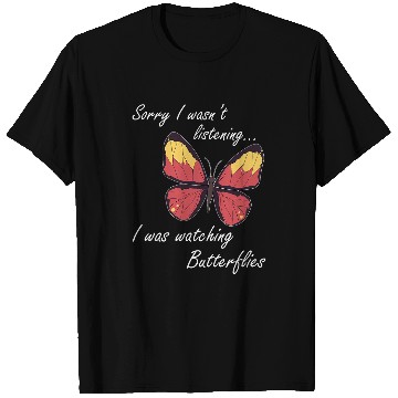 Discover Watching Butterflies Forest Nature Insect T-Shirts