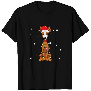 Discover Ibizan Hound Christmas Mom Dad Dog Gift T-Shirts