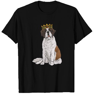 Discover Saint Bernard Dog Crown St  Bernard T-Shirts