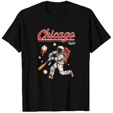 Discover Retro vintages Baseball Chicago City T-Shirts
