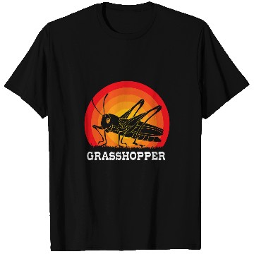 Discover Retro Sunset Grasshopper T-Shirts