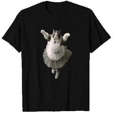 Discover The Ballet Kitty Cat T-Shirts