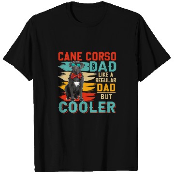 Discover vintages Cane Corso Dad Definition Regular Dad But Cooler T-Shirts