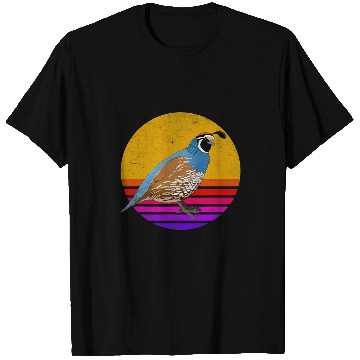 Discover Quail Bird Lover Retro vintages Quail T-Shirts