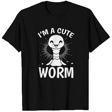 Discover Worm Farming Funny Compost Worm Im A Cute Worm T-Shirts