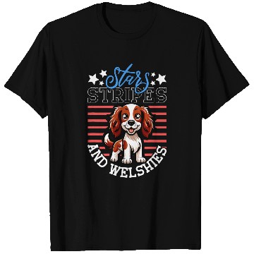 Discover Patriotic Welsh Springer Spaniel T-Shirts