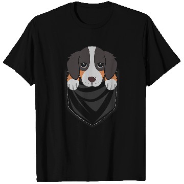 Discover Pocket Australian Shepherd Dog Chart T-Shirts