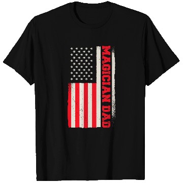 Discover Patriotic Magic Wizard Sorcerer Illusionist Magician Dad 23 T-Shirts
