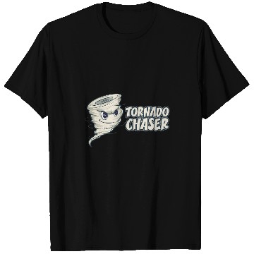 Discover Tornado Chaser Weather Storm Forecaser Meteorologist T-Shirts