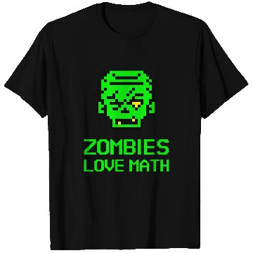 Discover Zombies Love Math 2Cute Funny Halloween Math Teacher T-Shirts