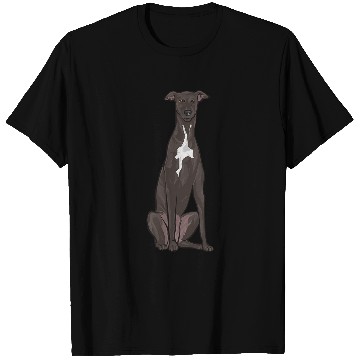 Discover Italian Greyhound Dog Sitting T-Shirts
