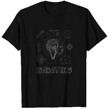 Discover Robotics Design For Robot Engineer Or Fans T-Shirts
