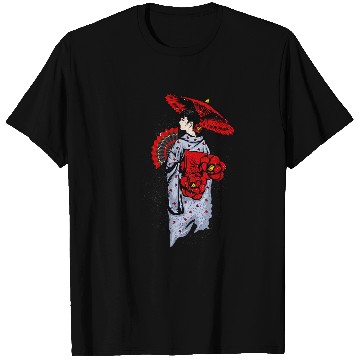 Discover Japanese Geisha Anime T-Shirts