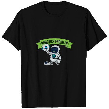 Discover Robotics Engineer Computer Science Engineering Professor T-Shirts