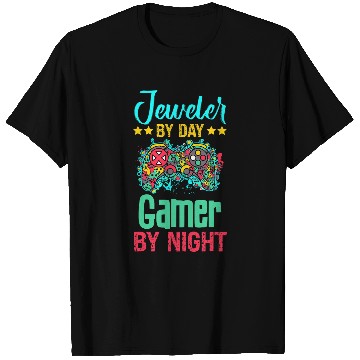 Discover Jeweler Gaming Lover Funny Novelty T-Shirts