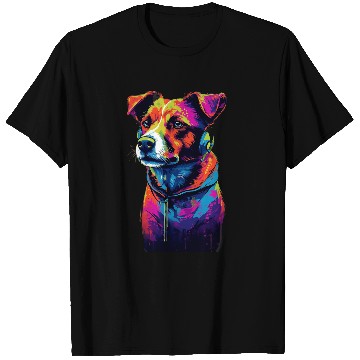 Discover Jack Russell Terrier 80s Dog T-Shirts