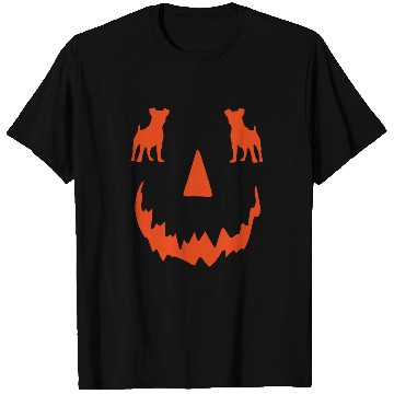 Discover pumpkin Jack Russell Terrier halloween T-Shirts
