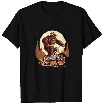 Discover Sasquatch Mountain Biker MTB Biking 2 T-Shirts