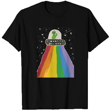 Discover I Want To Believe Childs Art Design T-Shirts