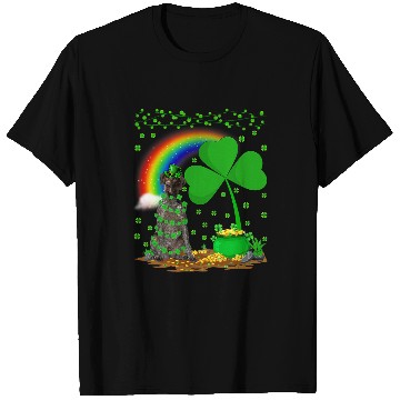Discover Funny Rainbow German Shorthaired Pointer Dog St Patricks Day T-Shirts
