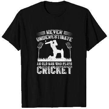 Discover India Sport Cricket Lover Cricketer Cricket Player T-Shirts