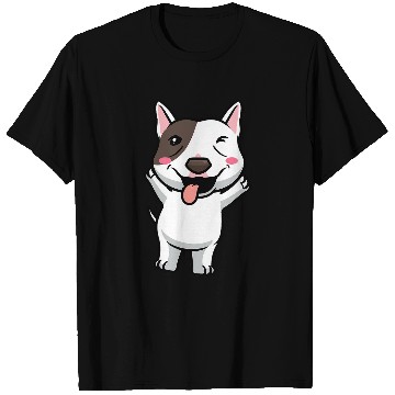 Discover Miniature Bull Terrier Dog 1 T-Shirts