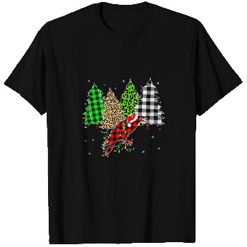 Discover xmass Raven Animals Christmas buffalo plaids Leopard T-Shirts