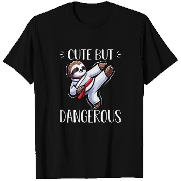 Discover Sloth Cute But Dangerous 3 T-Shirts