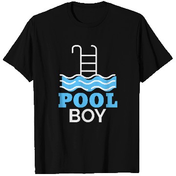 Discover Poolboy Swimming Pool 2Bathmaster Lifeguard T-Shirts