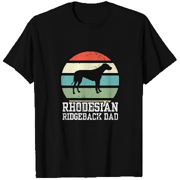 Discover Rhodesian Ridgeback Dad I Retro Rhodesian Ridgeback T-Shirts