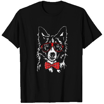 Discover Funny Cute Border Collie mom dog lover 1 T-Shirts