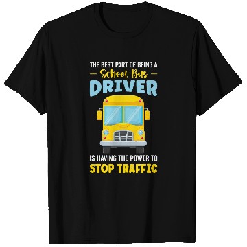 Discover School Bus Driver Bus Drivers Funny Bus Driver T-Shirts