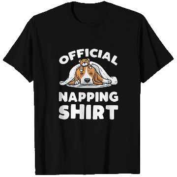 Discover Official Napping s Beagle Dog English Beagle Sleeping T-Shirts