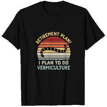 Discover Worm Farming Vermiculture Design for a Worm Farmer T-Shirts