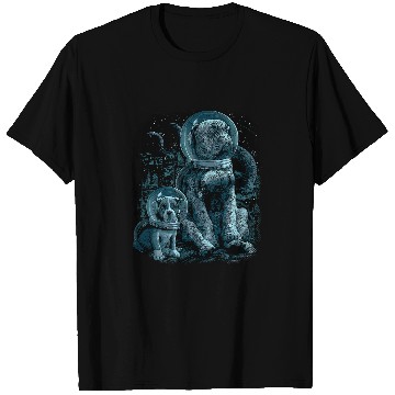 Discover Sad Astronaut Dogs T-Shirts