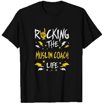 Discover Rocking the Muslim Coachs Funny Islam Humor T-Shirts