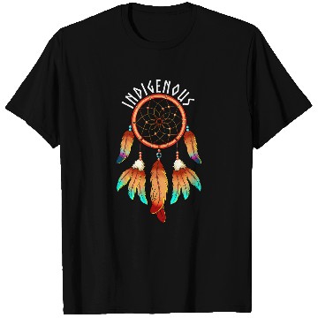 Discover Native American Dreamcatcher Indigenous T-Shirts