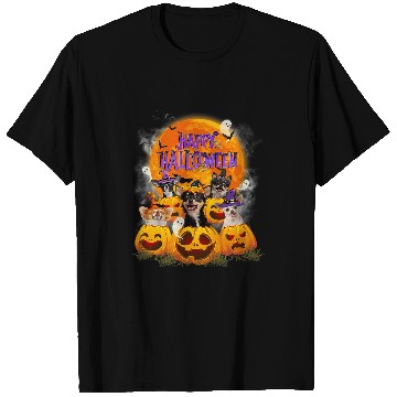 Discover Happy Halloween Chihuahua In The Pumpkin T-Shirts