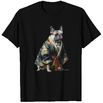 Discover Funny french bulldog on kimono T-Shirts
