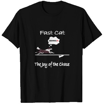 Discover Funny Dog Lover Fast Cat Squirrel with a Border Collie T-Shirts