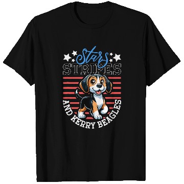 Discover Patriotic Kerry Beagle T-Shirts