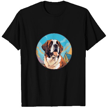 Discover Saint Bernard Dog Breed T-Shirts