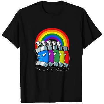 Discover Spraypaint Rainbow Natural Wonder Spraycan Artist T-Shirts