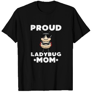 Discover Womens Proud Ladybug Mom Ladybird T-Shirts