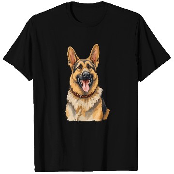 Discover German Shepherd Dog Breed cute Graphic T-Shirts