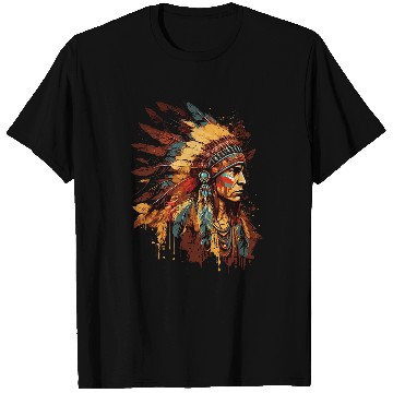 Discover Native American Dreamcatcher Indian Design 35 T-Shirts